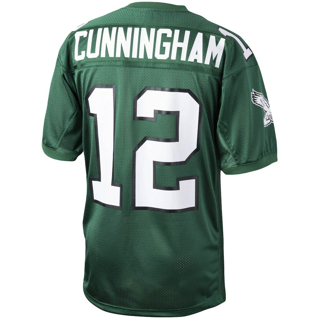 Randall Cunningham Philadelphia Eagles 1992 Authentic Throwback Retired Player Jersey - Green for sale