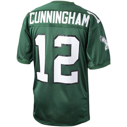 Randall Cunningham Philadelphia Eagles 1992 Authentic Throwback Retired Player Jersey - Green for sale