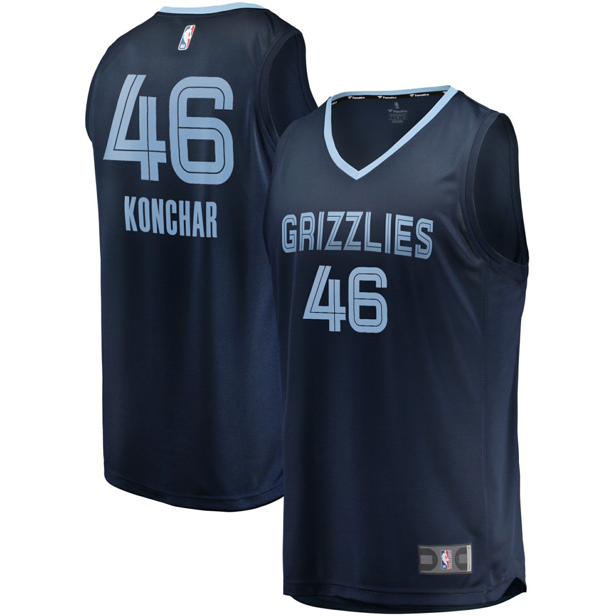 John Konchar Memphis Grizzlies Fast Break Replica Jersey Navy - Icon Edition | Fanatics sale