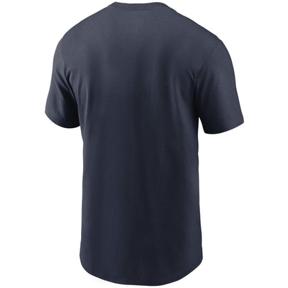 Denver Broncos Primetime Logo Essential T-Shirt - Navy | Nike on sale