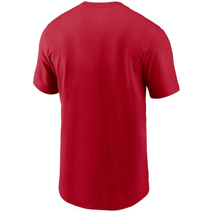 New England Patriots Primetime Logo Essential T-Shirt - Red | Nike outlet