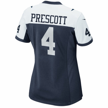 Dak Prescott Dallas Cowboys Women's Alternate Game Team Jersey - Navy | Nike on sale