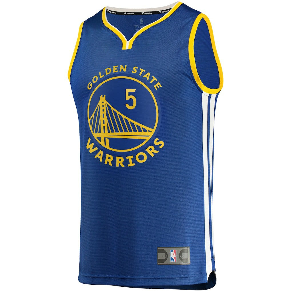Kevon Looney Golden State Warriors Fast Break Replica Player Team Jersey sale - Icon Editi- Royal | Fanatics sale