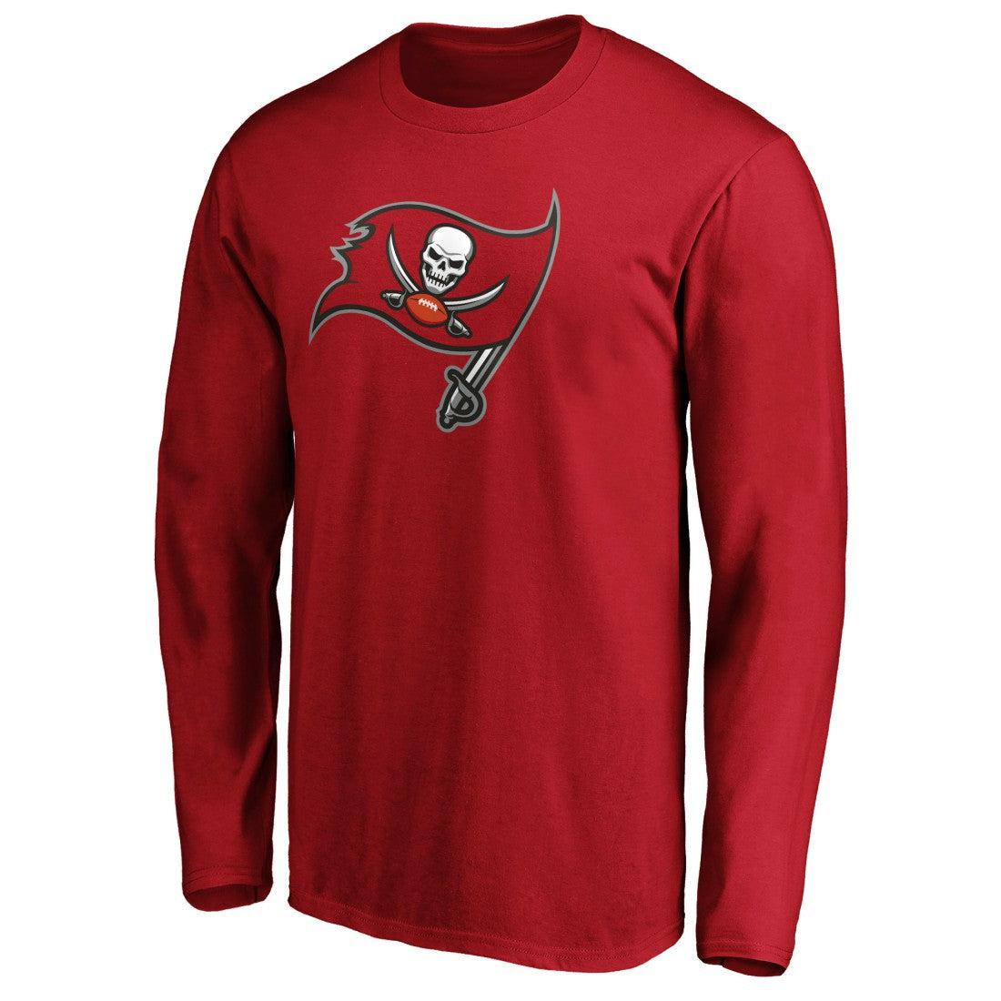 Tampa Bay Buccaneers Primary Logo Long Sleeve T-Shirt - Red online