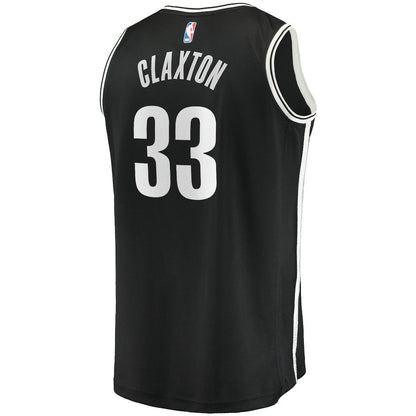 Nicolas Claxton Brooklyn Nets Fast Break Player Jersey - Icon Edition - Black | Fanatics on sale