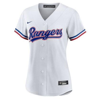 Texas Rangers Women's Home Replica Team Jersey - White | Nike
