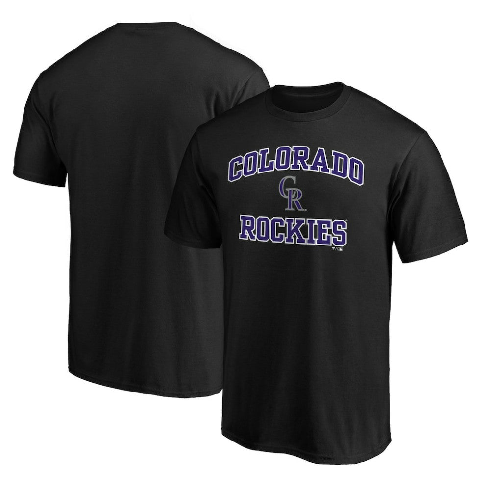 Colorado Rockies Heart & Soul T-Shirt - Black