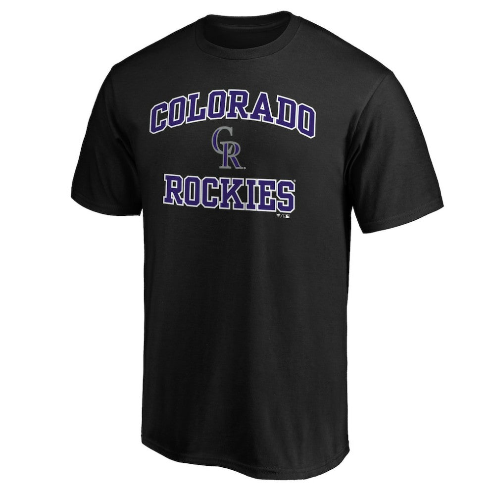 Colorado Rockies Heart & Soul T-Shirt - Black