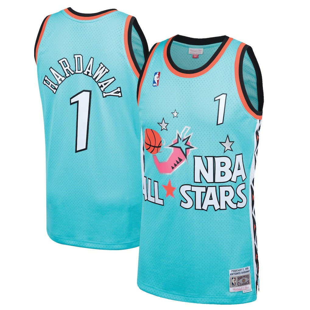 Penny Hardaway 1996 NBA All-Star Game Hardwood Classics Swingman Jersey - Teal | Mitchell & Ness outlet