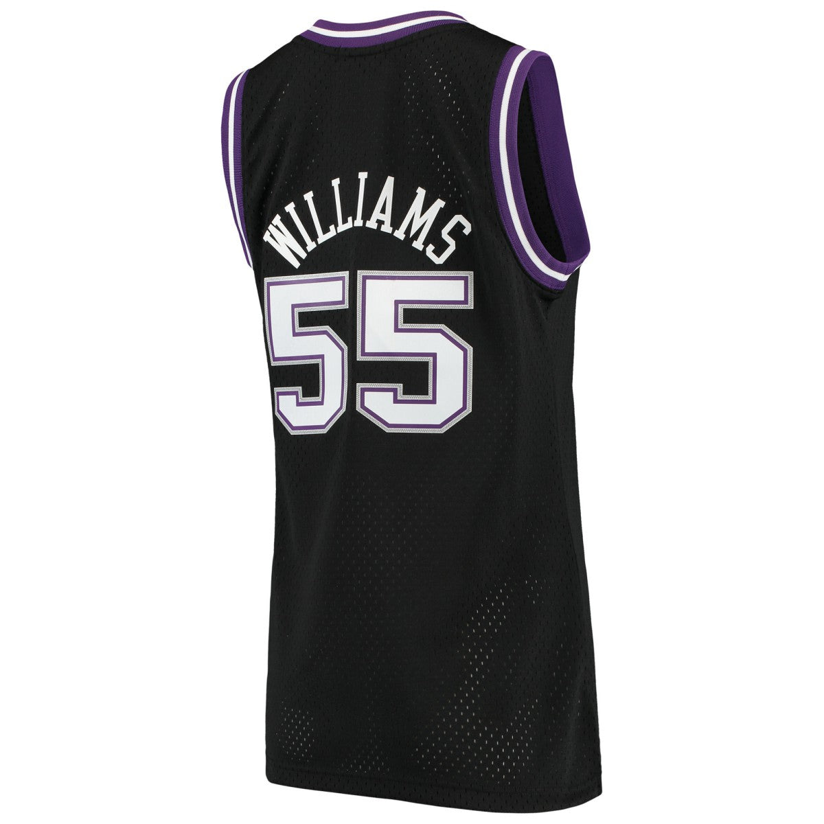 Jason Williams Sacramento Kings Women's 2000/01 Hardwood Classics Swingman Jersey - Black | Mitchell & Ness for sale