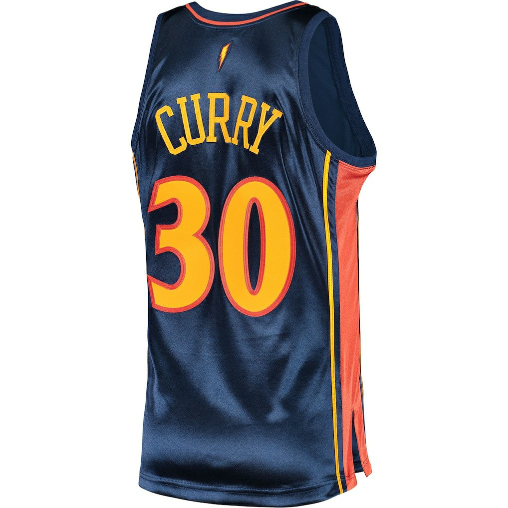 Stephen Curry Golden State Warriors 2009/10 Hardwood Classics Authentic Jersey sale - Navy | Mitchell & Ness cheap