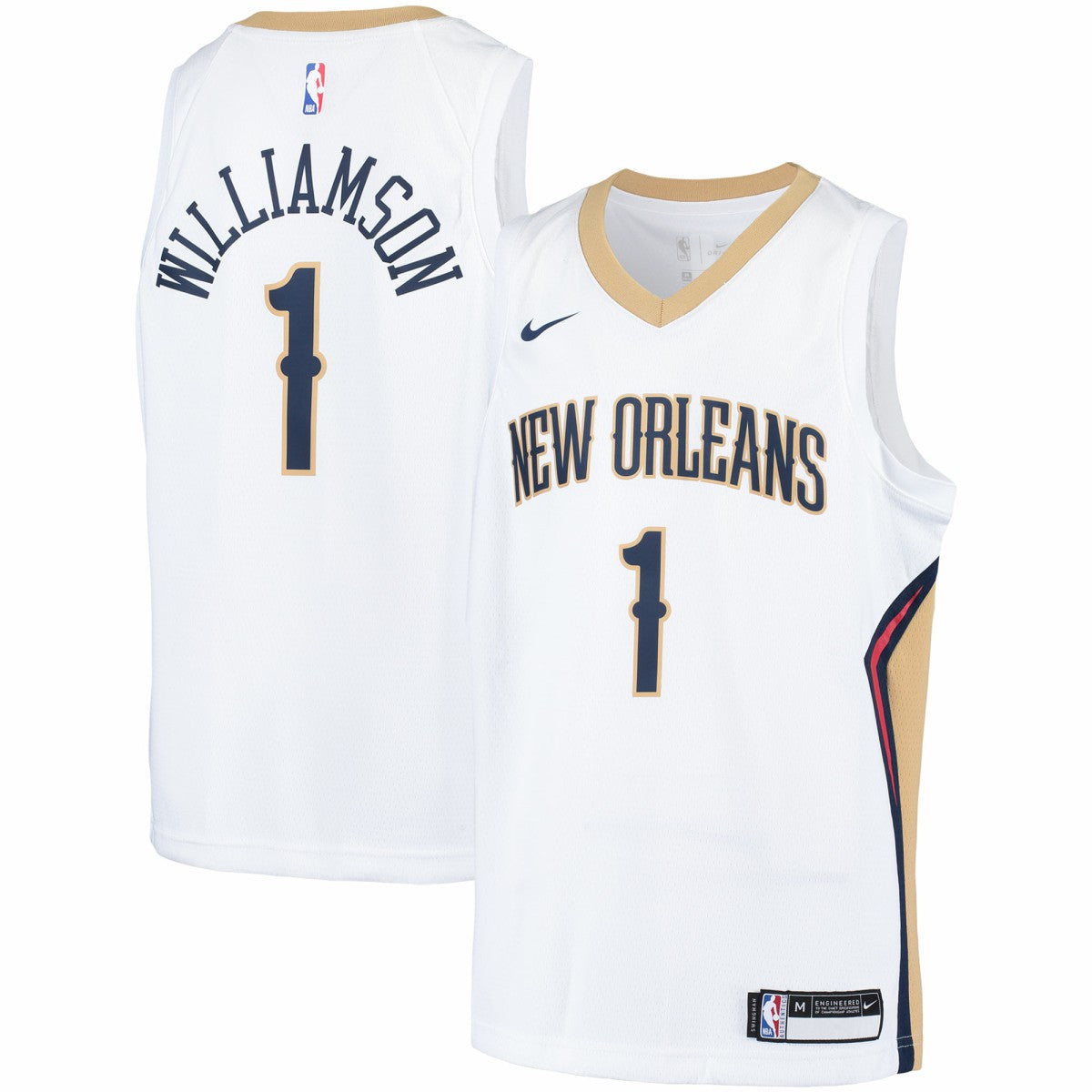 Zion Williamson New Orleans Pelicans Youth Swingman Player Jersey - Association Edition - White | Nike online