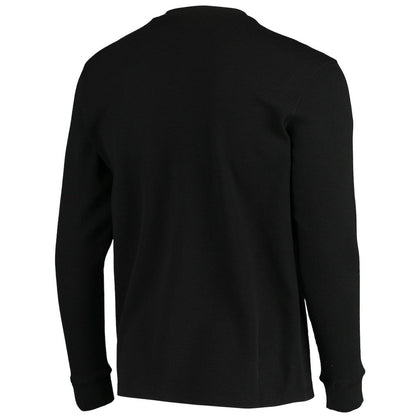 Arizona Cardinals Dunbrooke Logo Maverick Thermal Henley Long Sleeve T-Shirt - Black cheap