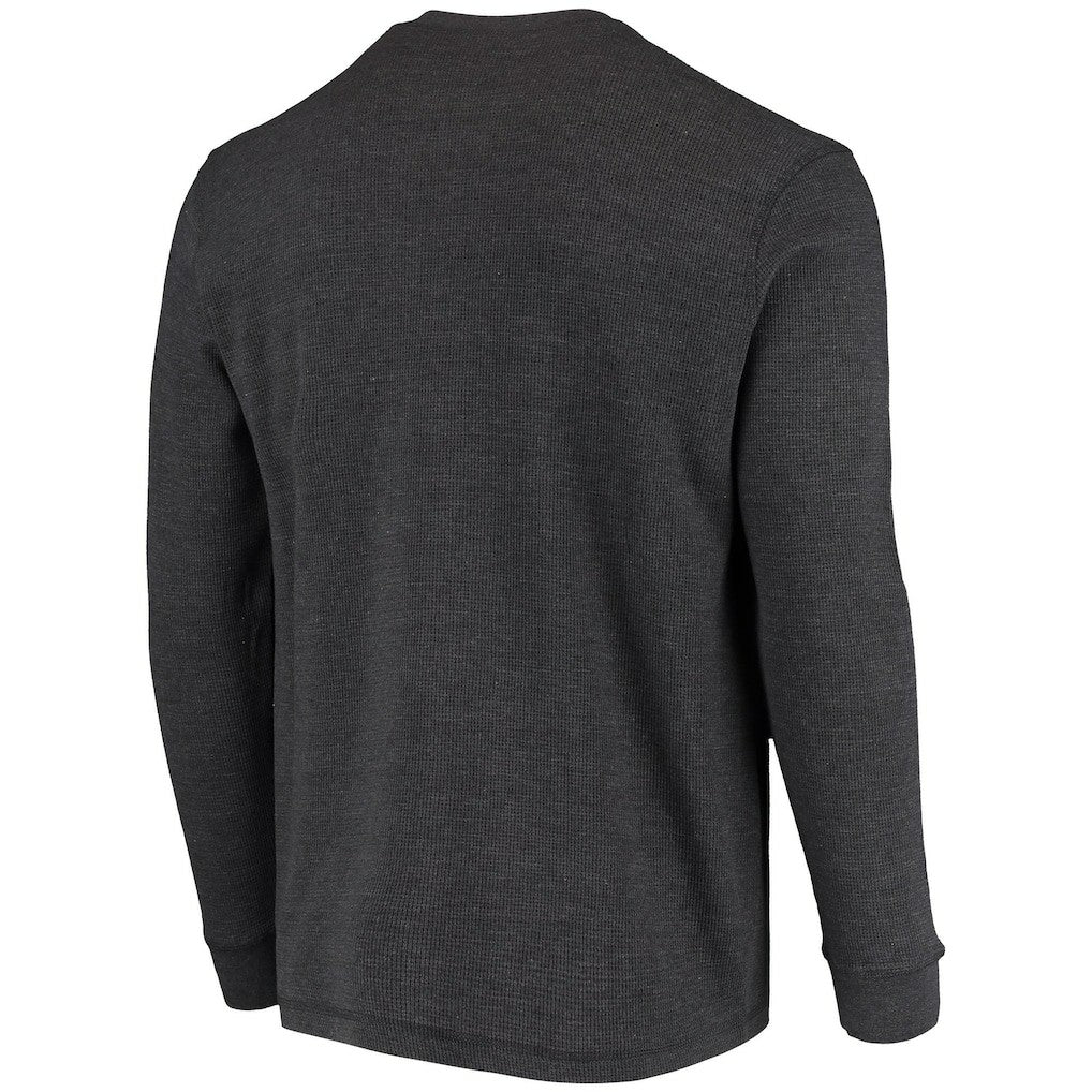 Cleveland Browns Dunbrooke Logo Maverick Thermal Henley Long Sleeve T-Shirt - Charcoal cheap