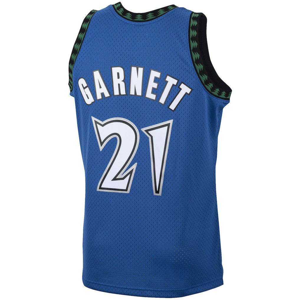 Kevin Garnett Minnesota Timberwolves 2003/04 Hardwood Classics Swingman Jersey - Blue | Mitchell & Ness discount