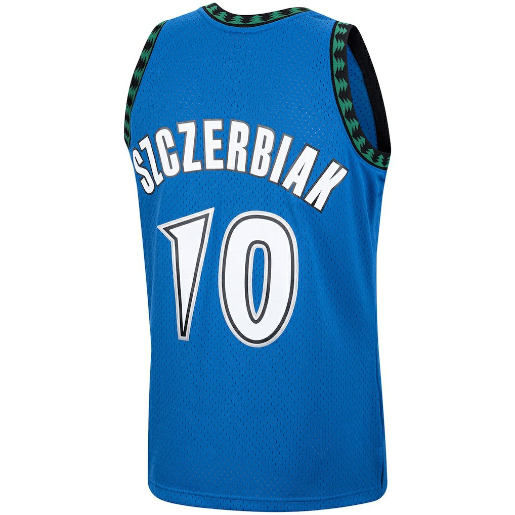 Wally Szczerbiak Minnesota Timberwolves 2003/04 Hardwood Classics Swingman Jersey - Blue | Mitchell & Ness outlet