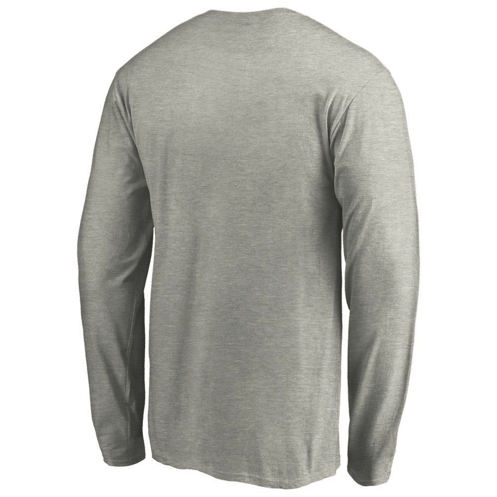 Los Angeles Angels Official Team Logo Long Sleeve T-Shirt - Heather Gray