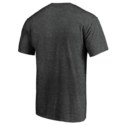 Toronto Blue Jays Win Stripe Logo T-Shirt - Charcoal
