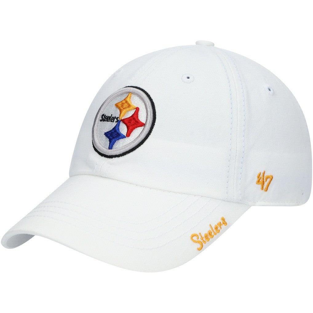 Pittsburgh Steelers '47 Women's Miata Clean Up Logo Adjustable Hat - White online