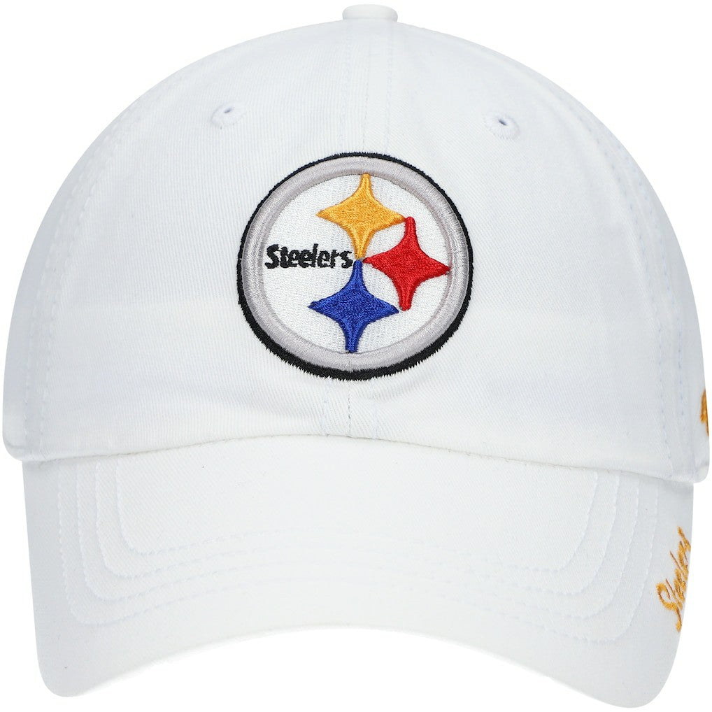 Pittsburgh Steelers '47 Women's Miata Clean Up Logo Adjustable Hat - White online