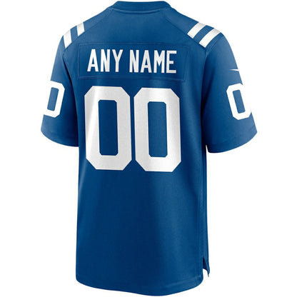 Indianapolis Colts Custom Game Jersey - Royal | Nike outlet