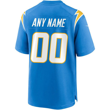 Los Angeles Chargers Custom Game Jersey - Powder Blue | Nike cheap