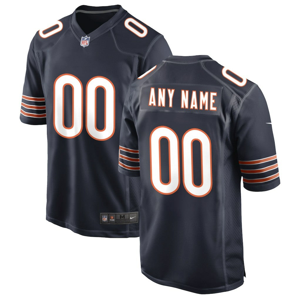 Chicago Bears Custom Game Jersey - Navy | Nike for sale