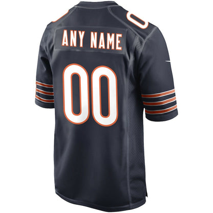 Chicago Bears Custom Game Jersey - Navy | Nike for sale