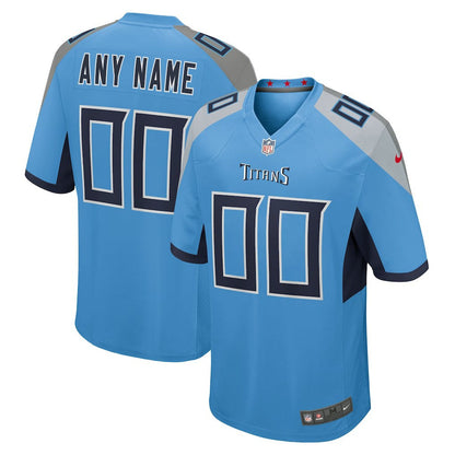 Tennessee Titans Alternate Custom Game Jersey - Light Blue | Nike outlet