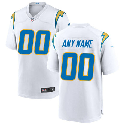 Los Angeles Chargers Custom Game Jersey - White | Nike discount