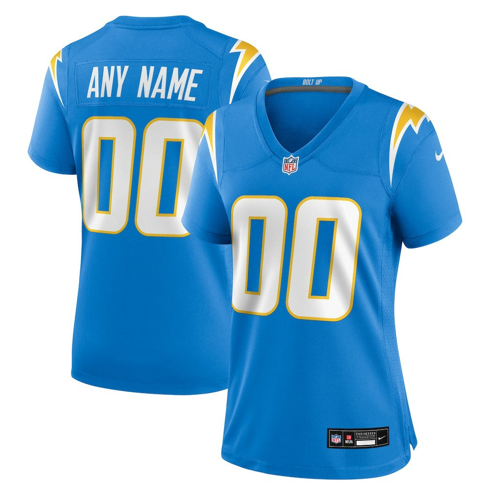 Los Angeles Chargers Women's Custom Game Jersey - Powder Blue | Nike for sale