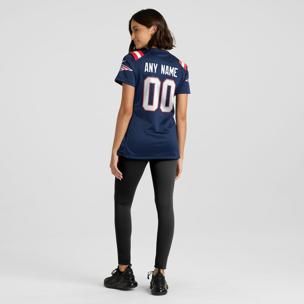 New England Patriots Women's Custom Game Jersey - Navy | Nike sale