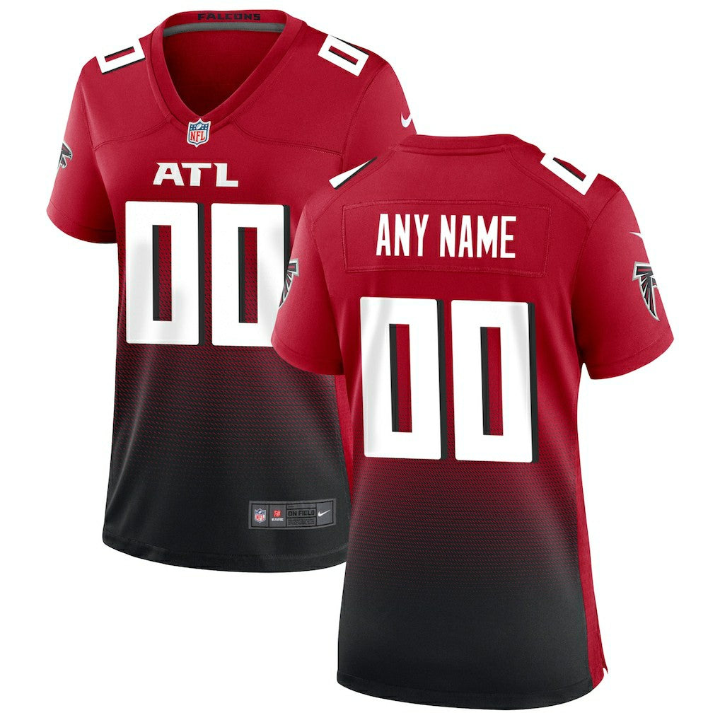 Atlanta Falcons Women's Alternate Custom Game Jersey - Red | Nike sale