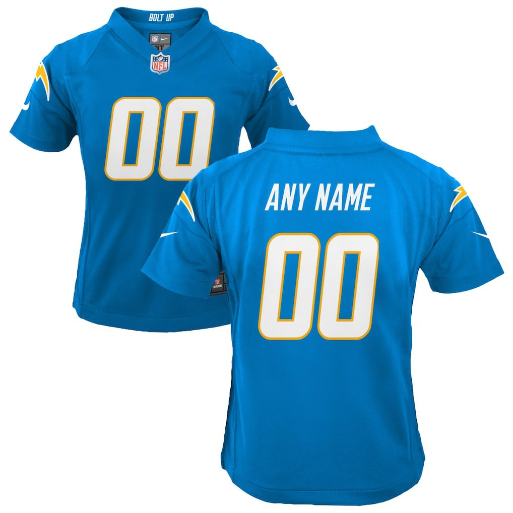 Los Angeles Chargers Youth Custom Game Jersey - Powder Blue | Nike cheap