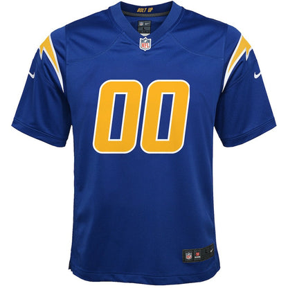 Los Angeles Chargers Youth Alternate Custom Game Jersey - Royal | Nike for sale