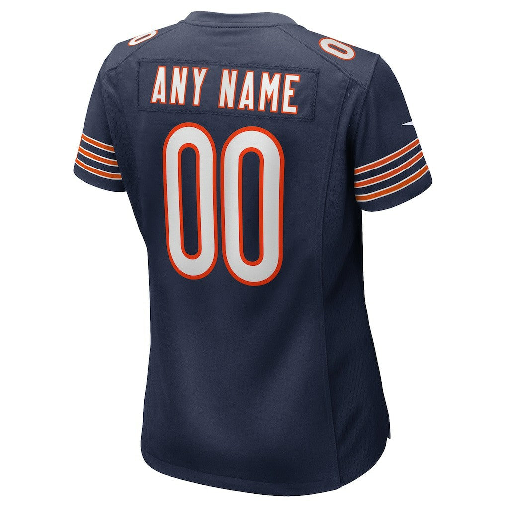 Chicago Bears Women's Custom Game Jersey - Navy | Nike on sale