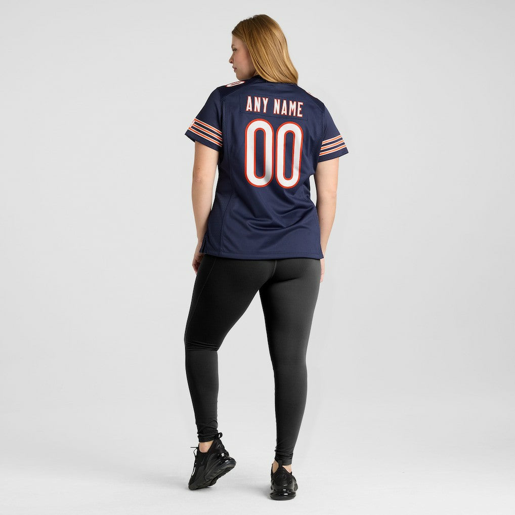 Chicago Bears Women's Custom Game Jersey - Navy | Nike on sale