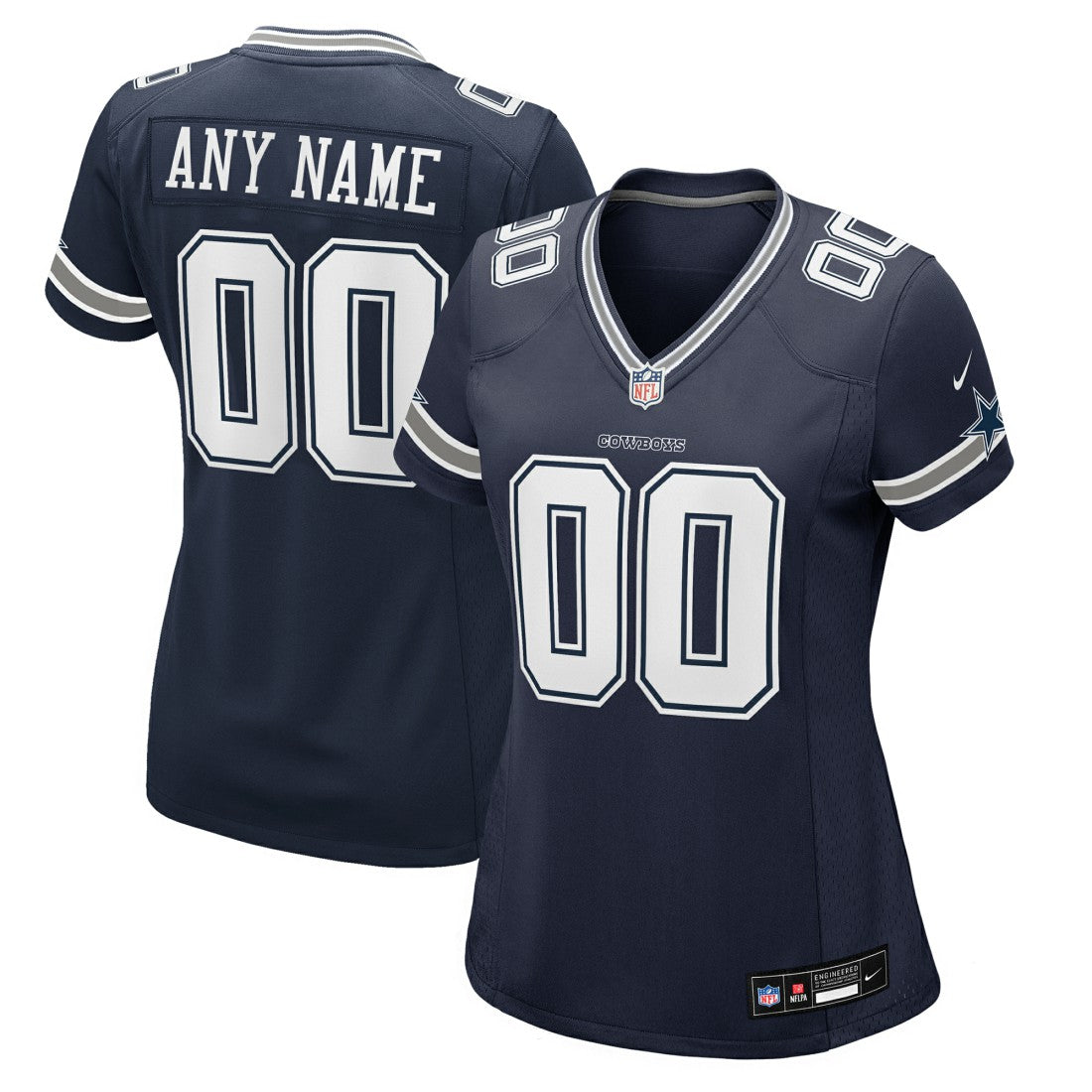 Dallas Cowboys Women's Custom Game Jersey - Navy | Nike discount