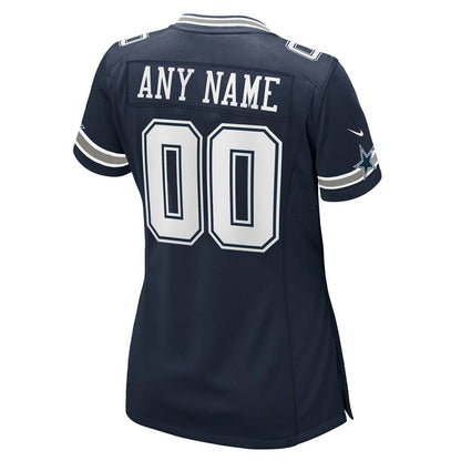 Dallas Cowboys Women's Custom Game Jersey - Navy | Nike discount