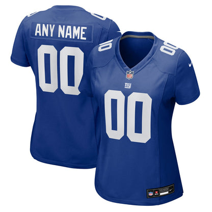 New York Giants Women's Custom Jersey - Royal | Nike outlet
