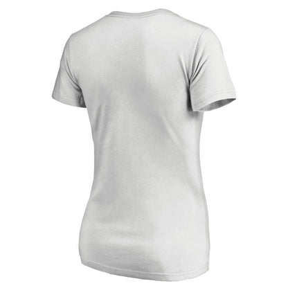 Phoenix Suns Women's Floral Arch V-Neck T-Shirt - White discount