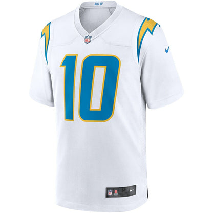 Justin Herbert Los Angeles Chargers Game Jersey - White | Nike for sale