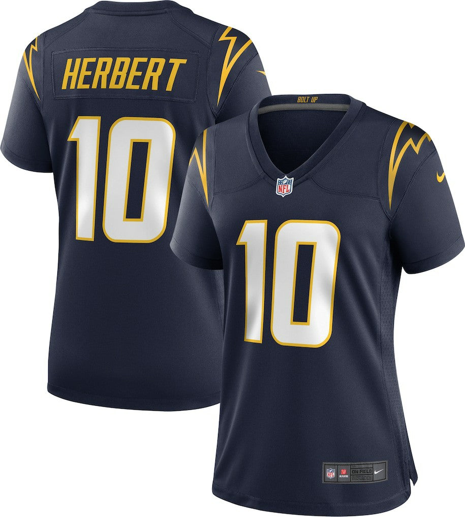 Justin Herbert Los Angeles Chargers Women's Alternate Game Jersey - Navy | Nike on sale