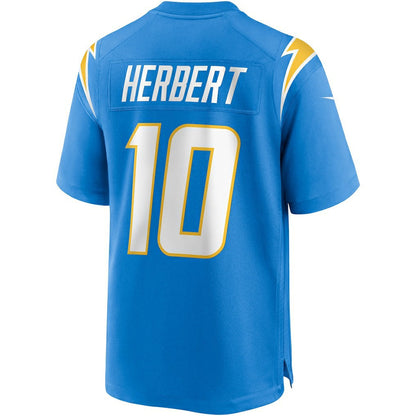 Justin Herbert Los Angeles Chargers Player Game Jersey - Powder Blue | Nike for sale