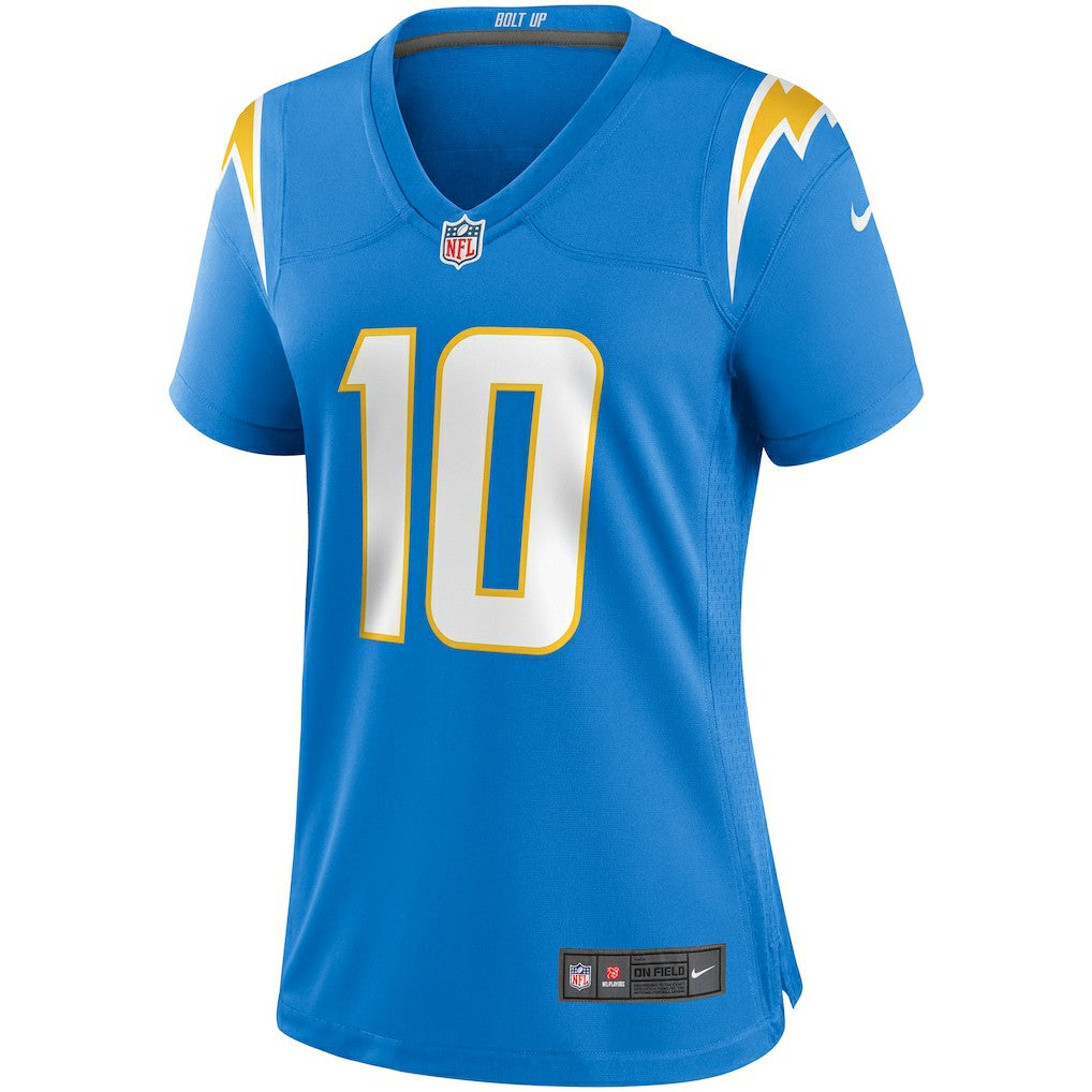 Justin Herbert Los Angeles Chargers Women's Player Game Jersey - Powder Blue | Nike for sale