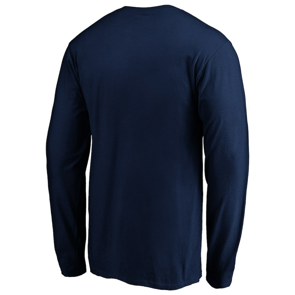 Atlanta Hawks Banner Wave Long Sleeve T-Shirt - Navy cheap