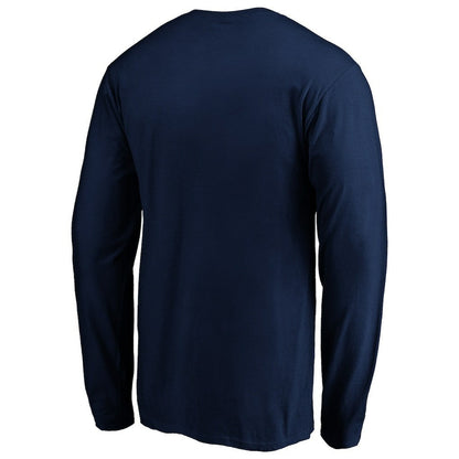 Atlanta Hawks Banner Wave Long Sleeve T-Shirt - Navy cheap