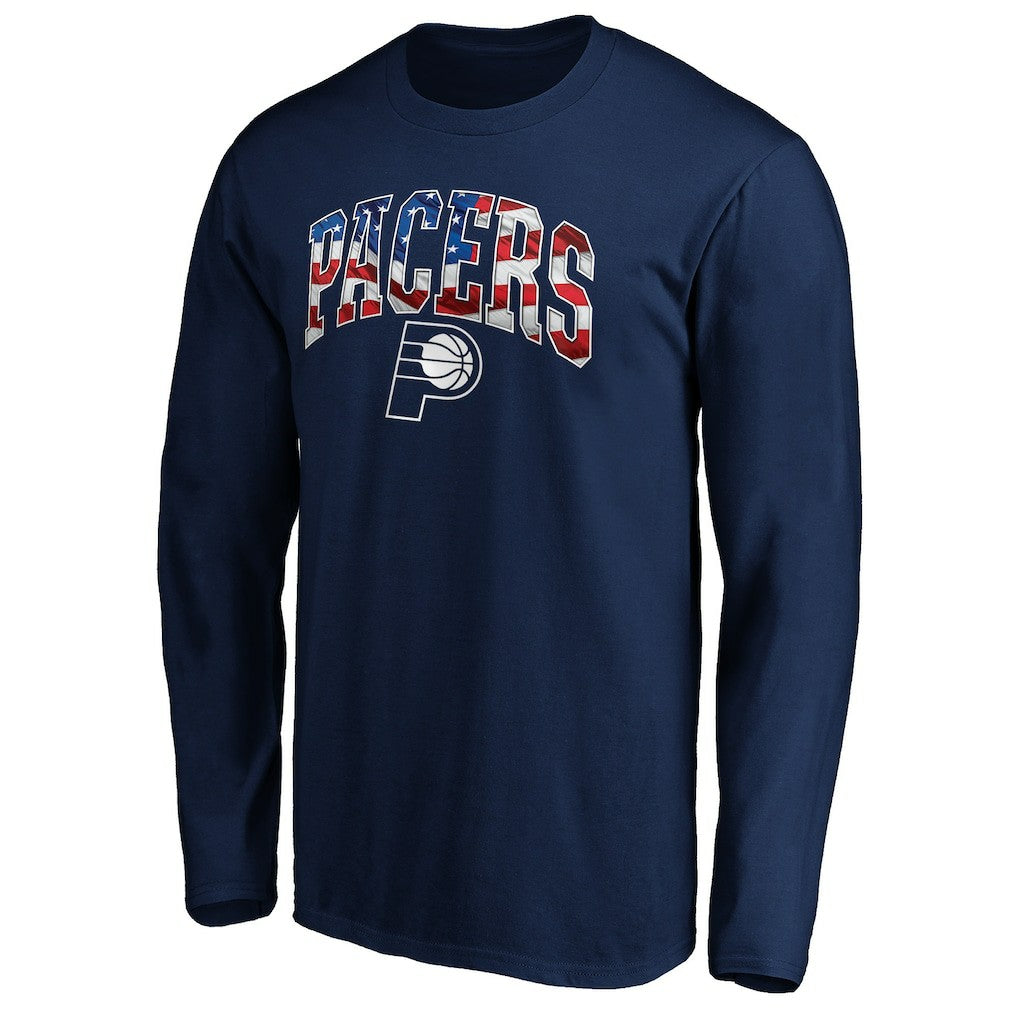 Indiana Pacers Banner Wave Long Sleeve T-Shirt - Navy cheap