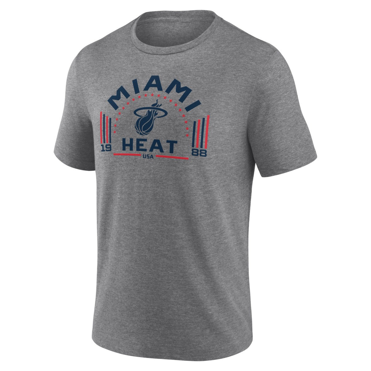 Miami Heat Team Freedom Tri-Blend T-Shirt - Gray on sale