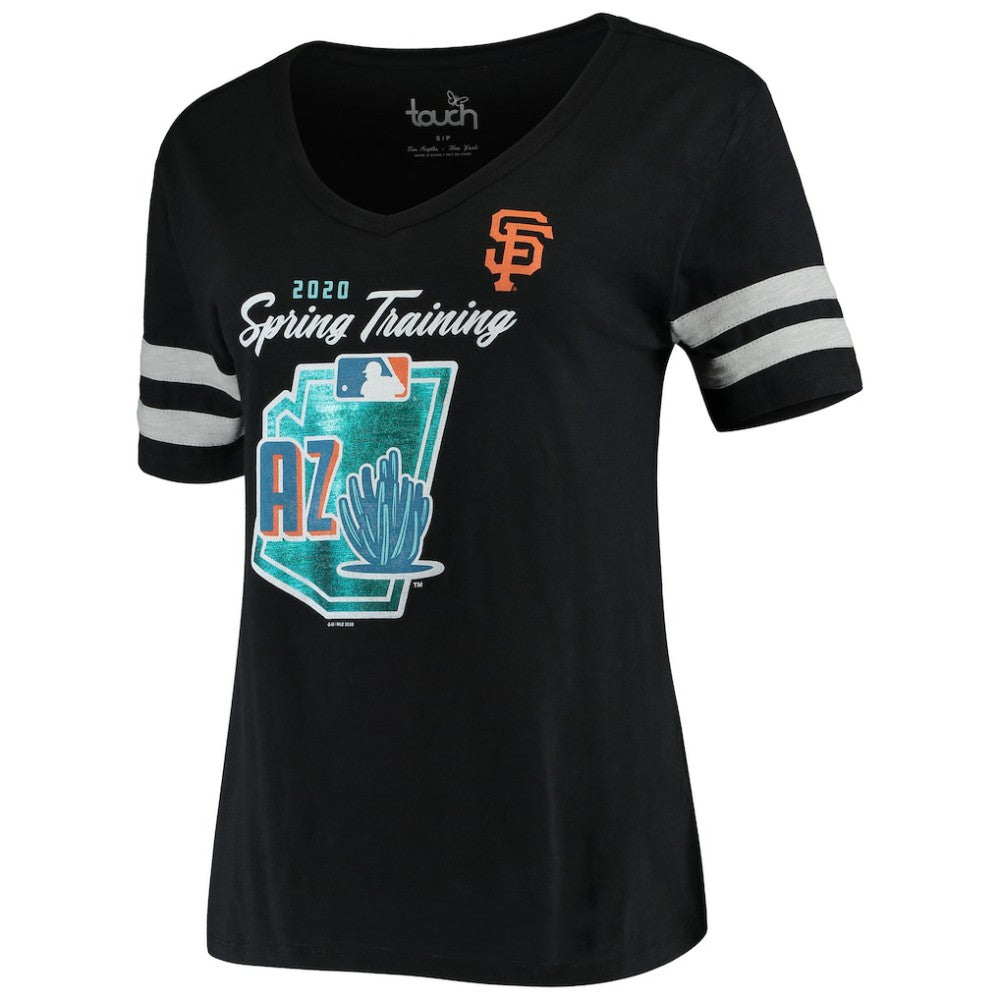 San Francisco Giants Touch by Alyssa Milano Women's Triple Play T-Shirt - Black